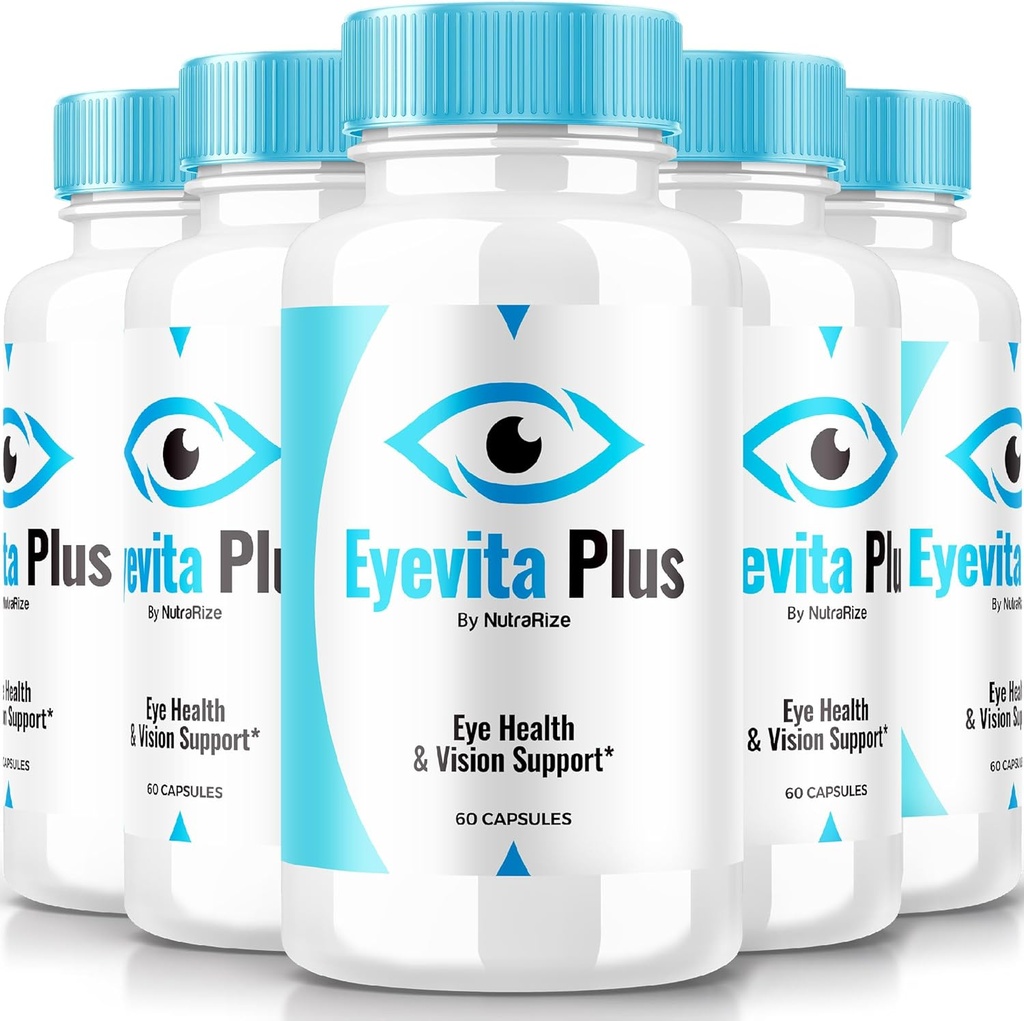 (5 Pack) Eyevita Plus - Zure begi-ikuspegiaren laguntza integrala, Eyevita Plus begi-masa aurreratua, begi-bitamina guztiak, begi-osasun naturalaren formula, begi- Vita Plus Multivitamin berrikuspenak (300 kapsulak)