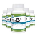 Quality Choice Vitamin B6 100 mg Tablets (Pack of 5)