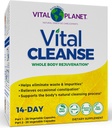 Elinvoimaplaneetta - Vital Cleanse maito Thtle, Magnesium, Cape Aloe ja Yrtit, Natural Supplement satunnainen Ummetus ja terve Eliminaatio, 2-osa - 14 päivän Kit, 56 kapselia