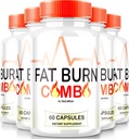 (5 Pack) Fat Burn Combo Capsules, Fat Burn Combo Keto公式,实现健康外观体的所有自然体重损失补充, Keto Fitness Pills, 官方评论 (300 Capsules).