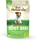 Pet Naturals Scoot Bars para cans, apoio dixestivo, Duck Flavor 30 conta