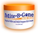 Mite-B-Gone Mite Cream & Bite Relief - 10% Natural Blend Sulfur Cream for Multi-Purpose Bites, Redness, Jetching, & Irritatie Veilig voor kinderen en volwassenen 