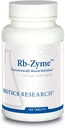 Biotics Research Rb Zyme Visas maistas Rubidium Šaltinis, Ultra Trace Mineral, Glandular Health. 100 tablečių