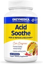 Enzymedica, Acid Soothe, Soporte para Heartburn ocasional, Fórmula 3in-1 con Enzymes & Soothing Herbs, 30 Conde