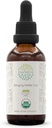 HerbEra Sting Nettle Leaf B60 USDA Organic Tincture | Alkoholfreier Extrakt, hochkarätige Kräutertropfen | Certified Organic Sting Nettle (Urtica Dioica) Getrocknete Blatt (2 oz)