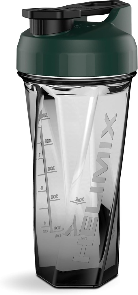 HELIMIX 2.0 Vortex Blender Shaker Пляшка Holds до 28oz Ні Кульковий кульковий або Whiskey. Виготовлено переносне тренування Whey Білок пити шакер чашки мікси Коктейлі Smoothies Shakes Top Rack Safe