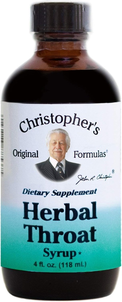 Christopher's Original Formule Herbal Throat Syrup - 4 oz 