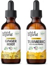 Ginger Root Tincure 2 fl oz oz i Turmeric Tint 2 fl oz