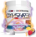 EHP Labs x Caça-Fantasmas OxyShred Pré Treino em Pó e Shredding Suplemento - Pré-treino em Pó com Acetil L Carnitina, Energia Boost Drink - Proton Plasma, 60 Servings