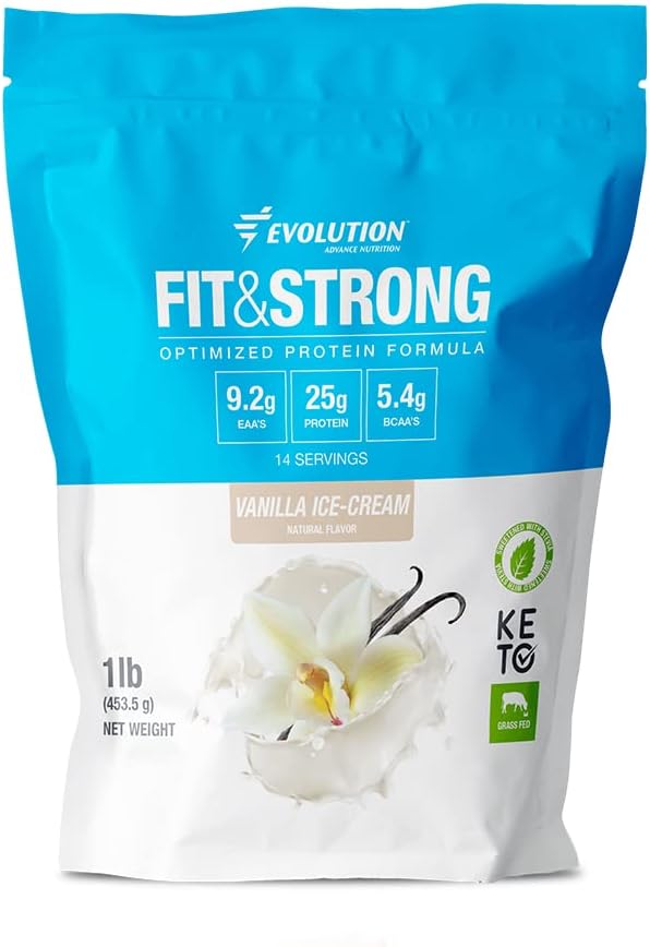 Evolution Advance Nutrition Grass Fed 100% Whey Powder Proteina 