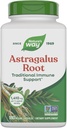 Nature's Way Astragalus Root, Traditional Immune Support*, 3-Capsule 서빙 당 1,410 mg, Non-GMO Project Verified, Vegan 180 캡슐 (패키지 May Vary)