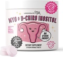 Legendaire Milk Pure Inositol Chewable Tablets - Myo- Inositol & D- Chiro Supplement for Hormonal Balance & Fertility Support - Ideal 40: 1 Ratio - 30 napos ellátás