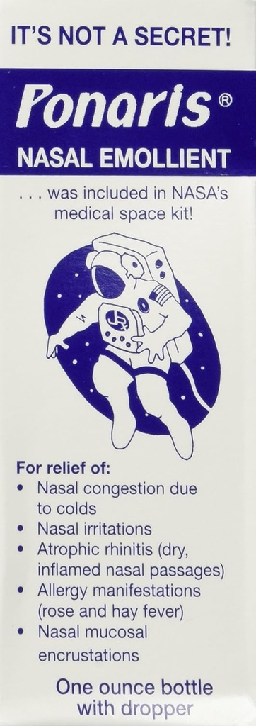 Ponaris Nasal Emoillient 1 oz