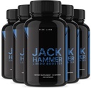 rize labs (5 Pack) Jack Hammer Libido Booster für Herren, Jack Hammer Libido Booster Supplement, Jack Hammer Libido Booster Leistungsstarke alle natürlichen Formel zur Verbesserung der Leistung, Bewertungen (300 Kapseln)