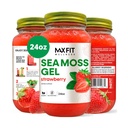 Sea Moss Gel Raw (12 smaken) 24oz Wildsrafted Gold Sea Moss Gel van Saint Lucia 