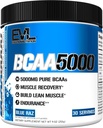 Evlution EVL BCAAs replicas Toz - BCAA Toz Post Workout Recovery Drink and Stim Free Pre Workout Energy - 5g Branched Chain replicas Supplement for Men - Blue Raz