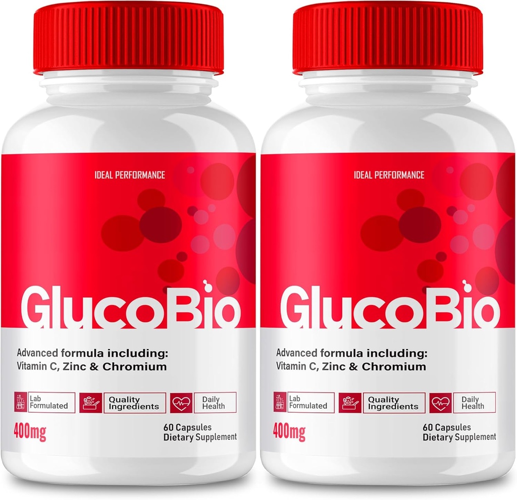 GlucoBio Capsules, Support resmi GlucoBio Pills - Maximum Power Ingreents, GlucoBio Health & Wellness Capsules, Gluco Bio Capsules Review (2 Pack)