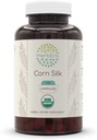 HerbEra Corn Silk USDA Organic 120 Capsules | Natural Herbal Supplement | Certified Organic Vegetarian Capsules and Organic Corn Silk (Zea Mays) Dried Silk (120 cápsulas)