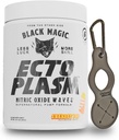 Black Magic Ecto Plasm - Sherbet Pop - Ręcznie wykonane pompy Igniter, Zwiększona nawadnianie i waskularność (400g, 20 Scoops) z Enbanc Health Keychain