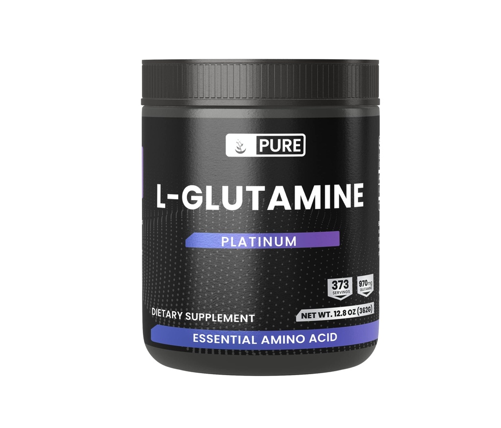 Pure Original Ingredients L-Glutamine Powder, (12 oz), Natural Amino Acid, Flavorless, Always Pure