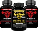 Prime Labs Prime Test (2-Pack) + Capsules HCl de creatina (60 Count)