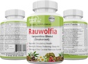 Rauwolfia Serpentina Blend (Snakeroot), 1000 mg per servering - Organic Herbal Supplement - Ayurvedic Herb & Natural Remedy - Stöder Cirkulatory Health, Cardiovascular Health Aid - 60 Ct.