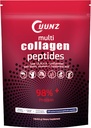 Multi Collagen Protein Powder - Tipe I, II, III, V, X with Biotin, Hyaluronic Acid, Vitamin C - Unflagranted Collagen Peptides Suplemen (Multi Collagen Peptides 1lb)