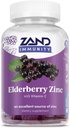 ZAND Elderberry Zemc Immunity Gummies với sự hỗ trợ cho trẻ em và người lớn 60ct, 30 Serv.