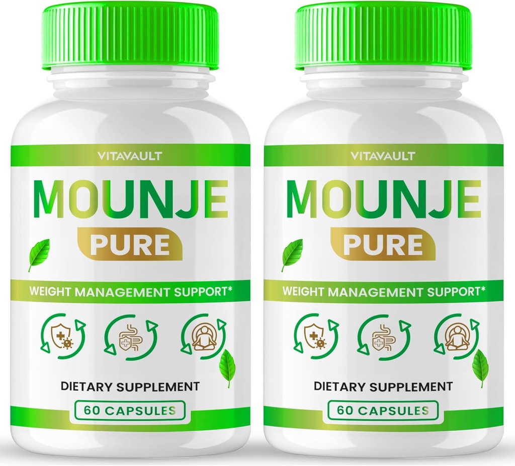 Mounje Pure Keto Cápsulas, Mounje Pure Advanced Formula Pills - Força Máxima, Mounje Pure All Natural Keto Pills MounjePure Cápsulas, Mounje Pure Official Formula Pills Reviews (2 Pack)