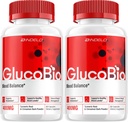 Gluco Bio Capsules de vitamines saines, GlucoBio Supplément avancé, toute la formule naturelle pour maintenir des niveaux sains, la formule quotidienne de force maximale, Gluco Bio Pills Avis (2 Pack - 120 Capsules)