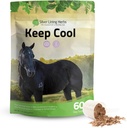 Silver Linping Hebs Keep Cool Horse Calma suplementari - Hor Sanitat calma i focus suplementari - Cavall Hock Calma suplementaris amb herbs Natural incloent Chamomilla, Echinacea, & Més - 1 lb 60-Dayy