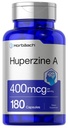 Horbäach Huperzine A 400mcg | 180 Capsules | Non-GMO & Gluten Free Supplement