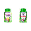 Vitafusion PreNatal Gummy Vitamins, Raspberry Lemonade Flavored, Pregnancy Vitamins for Women & Extra Strength Vitamin B12 Gummy Vitamins for Energy Metabolism Support