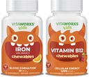 Barn Iron 10mg + Vitamin C Chewables + Vitamin B12 Chewables Bundle