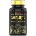 tnvitamins Shilajit Capsules 2400 MG - 180 Capsules | 100% Pure Himalayan Shilajit Resin Capsules for Men & Women | Three Month Supply! | Non-GMO, Gluten-Free