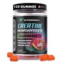VitaBoost Creatine Gummies 5g- Natural Creatine Monohydrate for Men & Women- Delicious Strawberry Watermelon Flavor- Boost Strength, Energy & Muscle Growth- Vegan Pre Workout Gummies- Made in USA