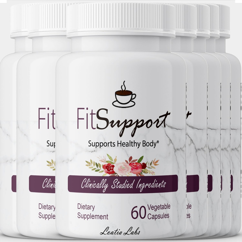 Fit Support Pills,Special Coffee Loophole, Supports Healthy Fit Express, Clinically Studied Ingredients, Advanced Spresso Formula, 60 Vegetable Capsules (6 Bottles)