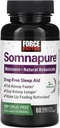Force Factor Somnapur Drug-Free Sleep Aid pre dospelých pre príležitostné nespavosť s Melatonin & Valerian, Non-Habit-Forming Spaking Pills, Fall Asleep Faster, Wake Up refreshed, 60 tabliet