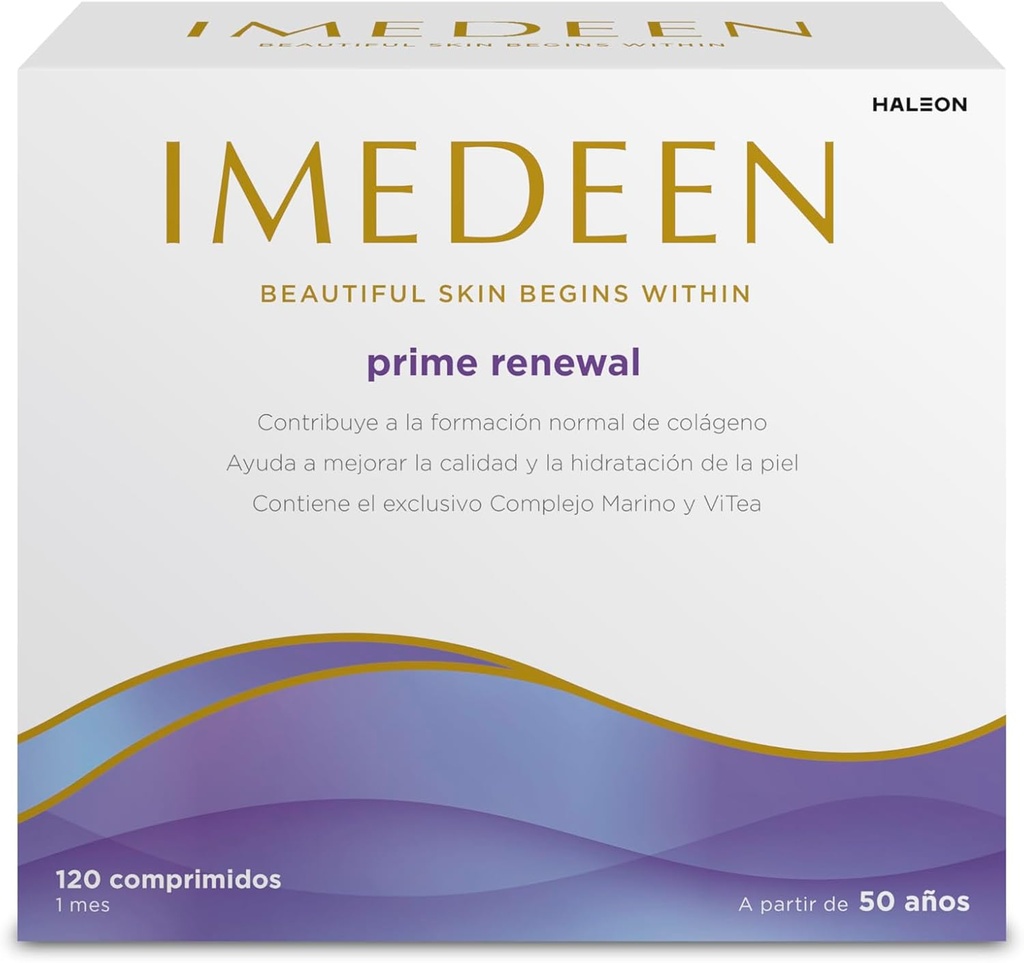 Imedeen Prime Renewal Tablet (120 Count) Skin Collagen Formula para 50 Plus Skincare Beauty Suplemento