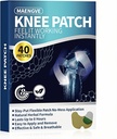 Knee Pain Relief Patch 40 Count- for Knee, Neck, Shoulder, Back and Bone-on-Bone Hot Patch, 8 Hours of Long-Lasting Joint Pain Relief