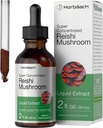 Horbäach Reishi Mushroom Extract Tincture , 2 Fl Oz , Liquid drops , Ganoderma Lucidum , Vegetarian, Alcohol Free , Non-GMO, Gluten Free supplement