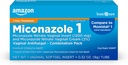 Punt bàsic Miconazle Nitratele Insereix 1200 mg i Miconazle Nitre 2 Combination Vaginal Yestention, Blanc, 0. 32 Ounce (Pack of ), 1 comte