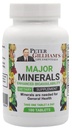 Major Minerals 100 Tablets, No Oxide! Easy to Digest Multimineral, Balanced for Men & Woman Bone & Immune System Support with Iron and Potassium byPeter Gillham's Life Essentials