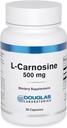 Douglas实验室 L-Carnosine(500毫克) ++ 氨基酸对大脑、骨骼和心肌的支持 ++ 30 Capsules