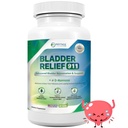 Bladder Relief 911 – Advanced Urinary Tract & Bladder Support Supplement for Men and Women – with 1000mg D-Mannose, Cranberry Extract, Hibiscus & Dandelion Root – 60 Veggie Capsules