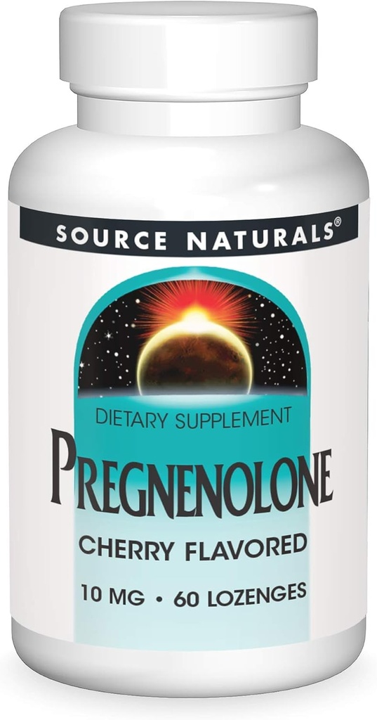Sumber Pregnenolone, 10mg - 60 Cherry Lozenges
