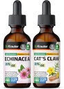 BIO KRAUTER Echinacea Tincture 2 Fl. Oz. & Claw Tincture 2 Fl. Oz.