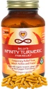 Infinity Turmeric Capsules, High Potency Curcumin Supplement, USDA Sertifikalı Organik Supplement Black Pepper ve Ginger, Raw, Vegan Gluten Free Potency Curcumin Supplement, USDA Sertifikalı Organik Supplement,