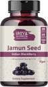 Jamun Seed 1000mg (90 kapszula) - Indian BlackBerry (Eugenia Jambolana) Ayurvedic Herb, 45- napos ellátás