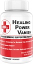 Herp Rescue Healing Power Vanish, Immune Support for Women, Onddo osagarria, Shiitake Mushroom Purea, Beta Glucan, Red Marine Algae, 60 kapsula